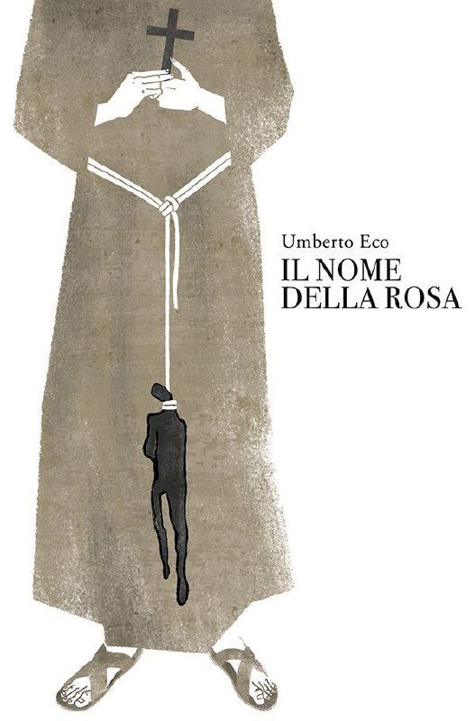 Обложки «Имя розы» в разных странах