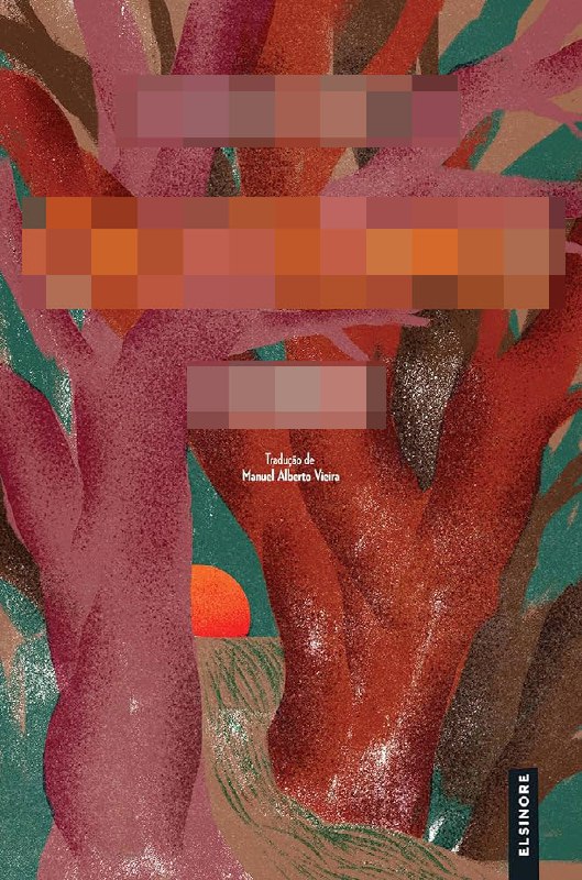 Колористическая обложка с яркими абстрактными формами, похожими на цветущие деревья или пятна краски; насыщенные теплые оттенки и текстурная живопись.