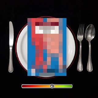 Театр кабуки костяными нэцкэ