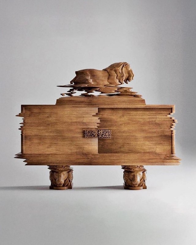 Ферруччо Лавиани: эффект цифрового искажения