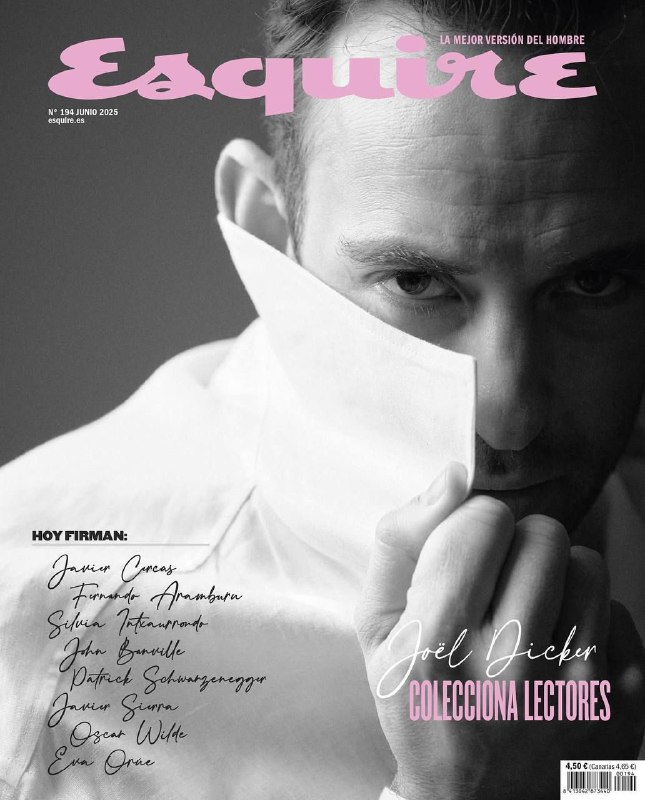 Esquire в Испании: на обложке — Жоэль Диккер