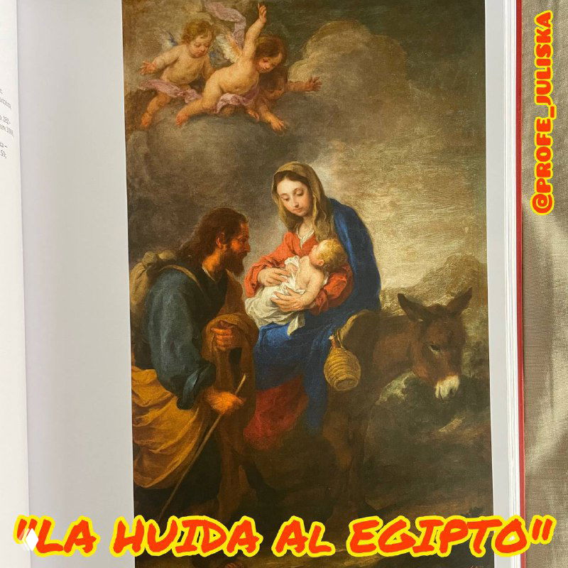 Бегство в Египет — картина Мурильо
