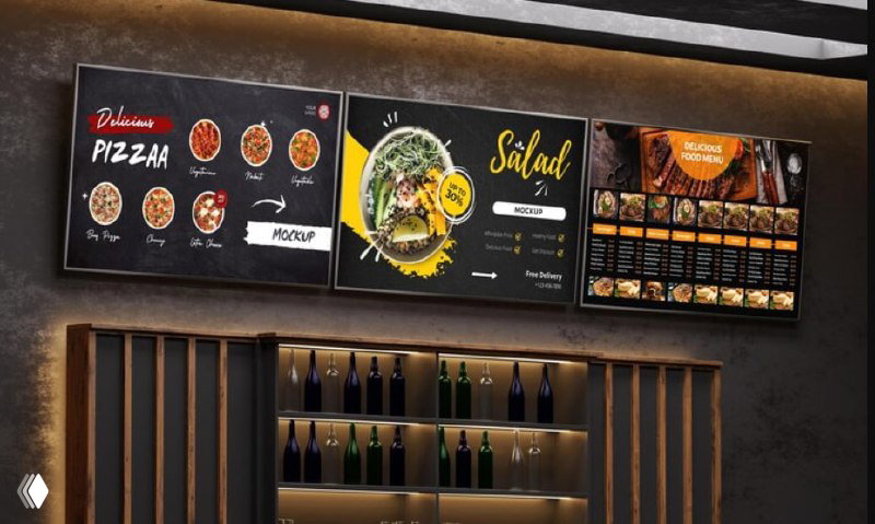5 важных преимуществ цифровых меню-бордов