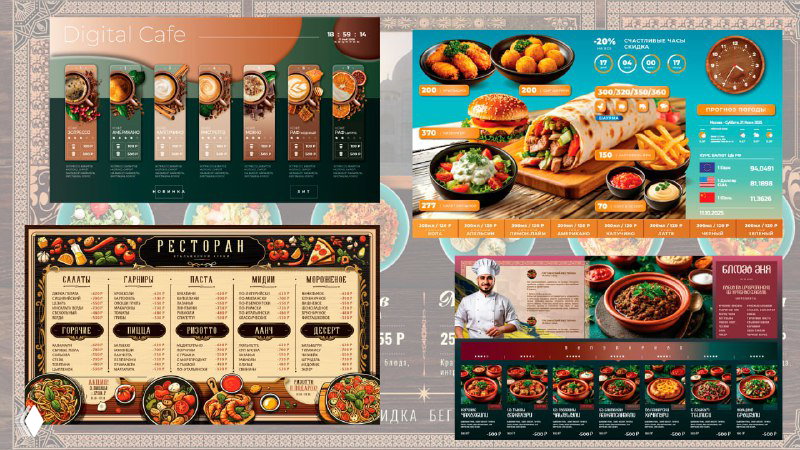 Год AI‑генератора меню‑бордов PRTV