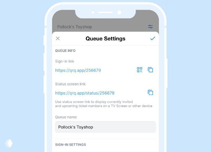 New features shipped to QRQ