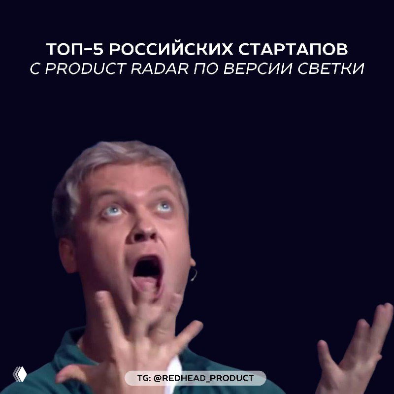Топ‑5 российских стартапов по версии Product Radar