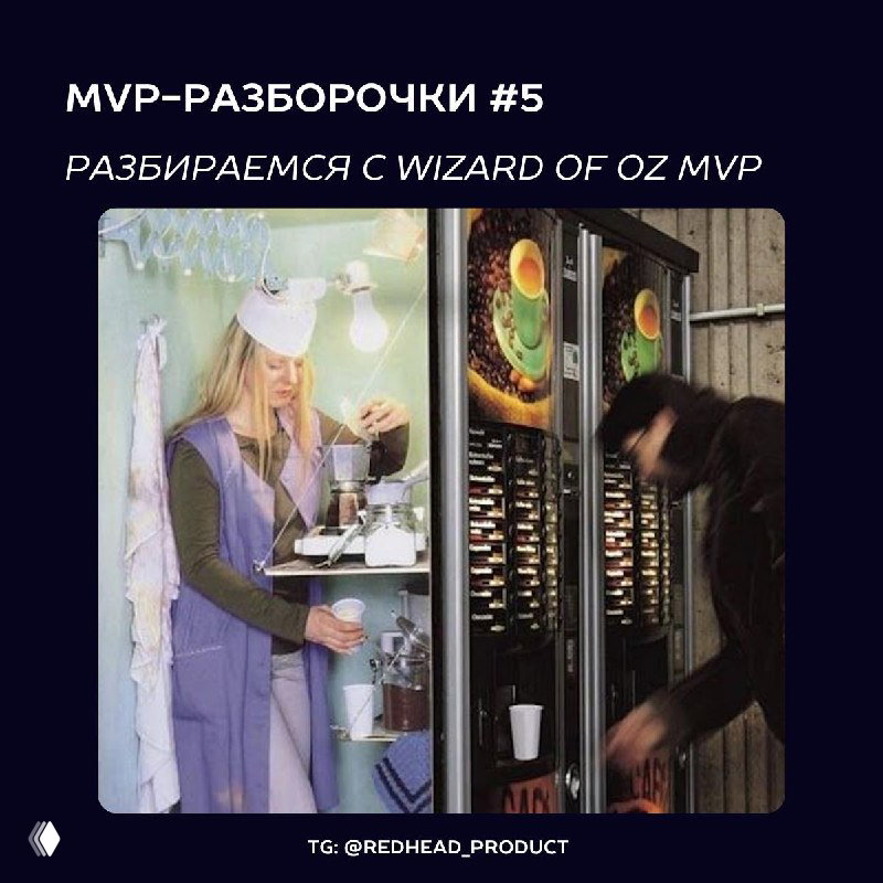 Wizard of Oz MVP — проверка автоматизации без кода