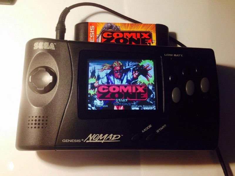 SEGA Nomad — портативная телевизионная приставка