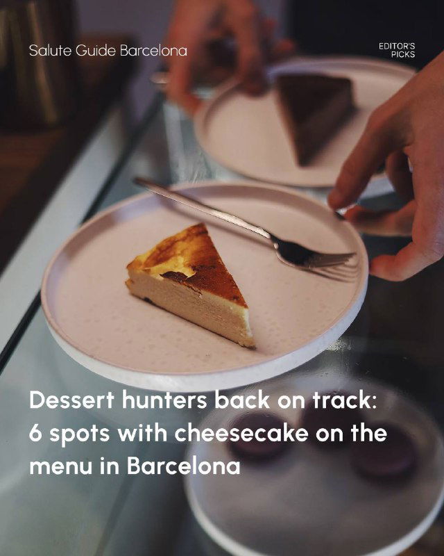 6 spots with cheesecake on the menu in Barcelona