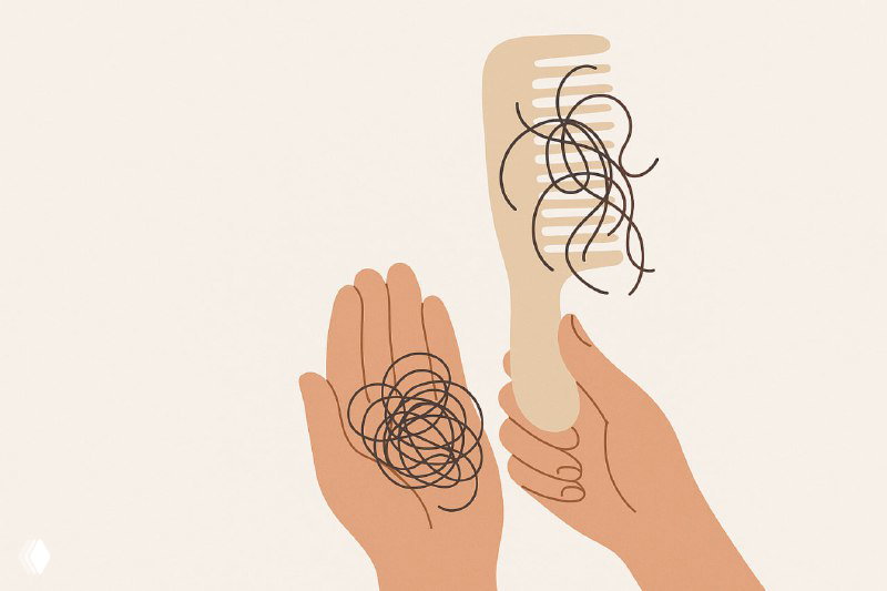 Два анализа при выпадении волос