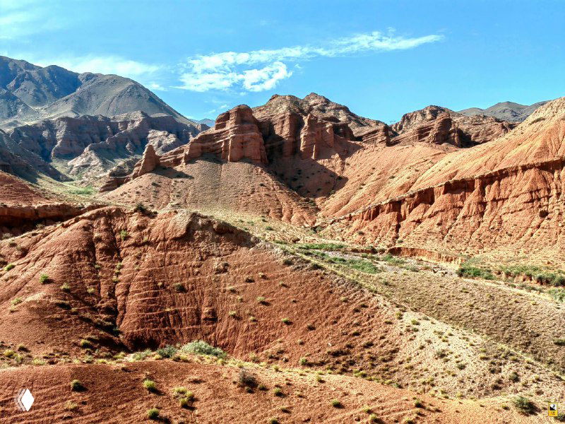 Каньон Конорчек: дикая красота у Иссык-Куля