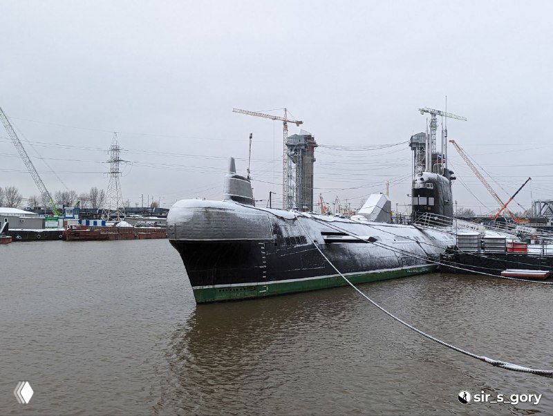 Подводная лодка Б-413 в Музее Мирового океана