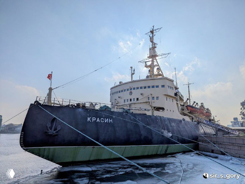 Ледокол «Красин» — плавучий музей в Санкт‑Петербурге