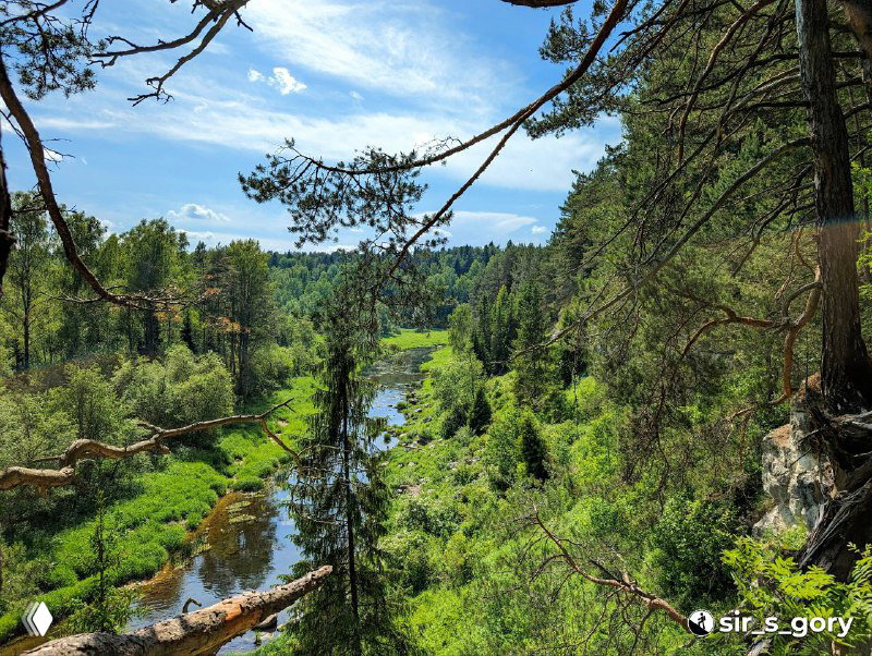Дёржа: каменная гряда и тёплая река в Тверской