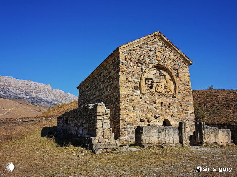 С Рождеством! Храм Тхаба-Ерды в Ингушетии