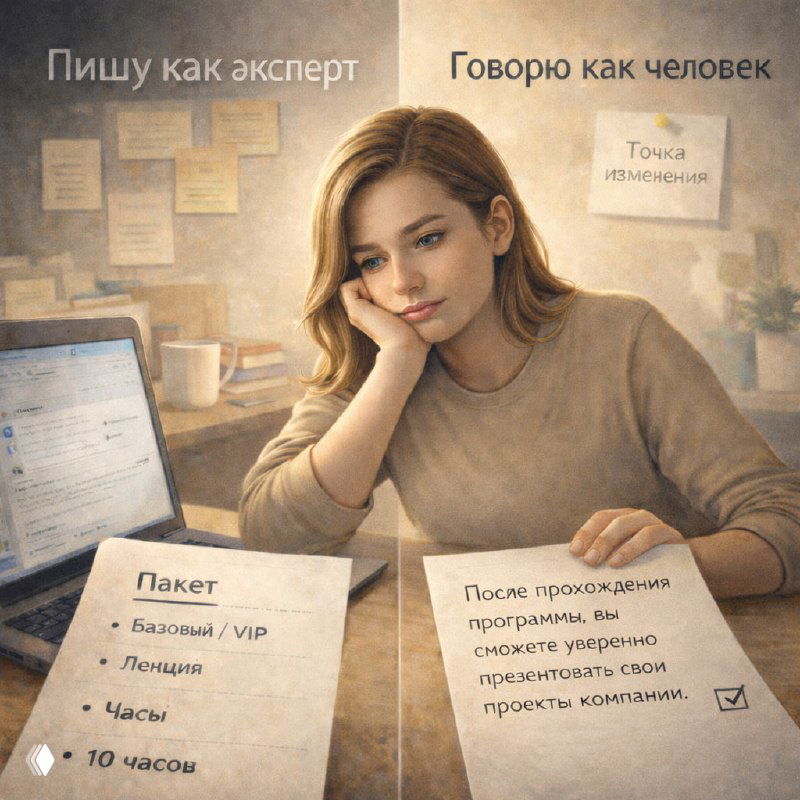 Лайфхак для тех, кому физически неприятно продавать