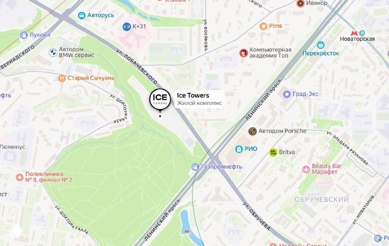 ЖК Ice Towers — «Башни изо льда» на Лобачевского