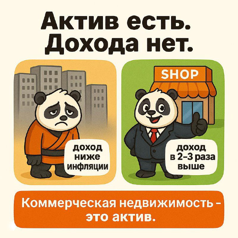 Актив есть. Дохода нет.