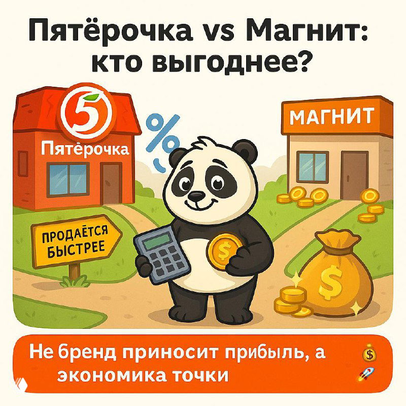 "Пятёрочка" или "Магнит": кто выгоднее для инвестора