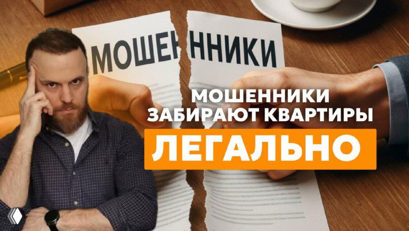 Мошенники — новая схема: как отбирают квартиры в 2025
