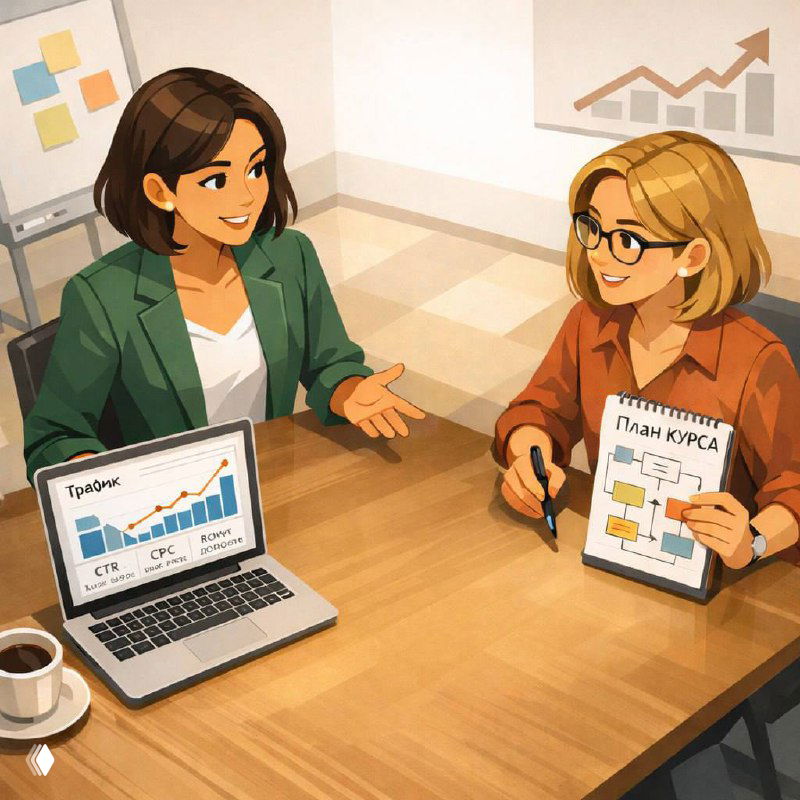 Дамы, трафик — это не волшебная кнопка