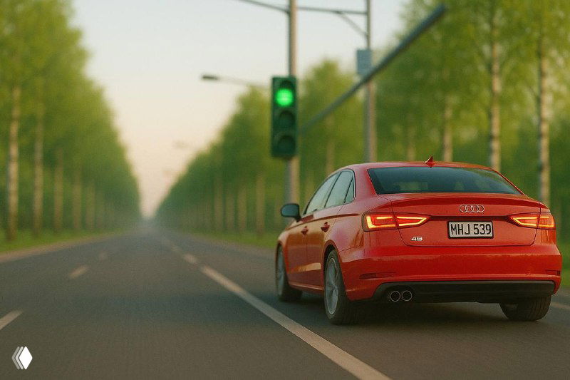 Красный сигнал светофора? Нет, не видели!