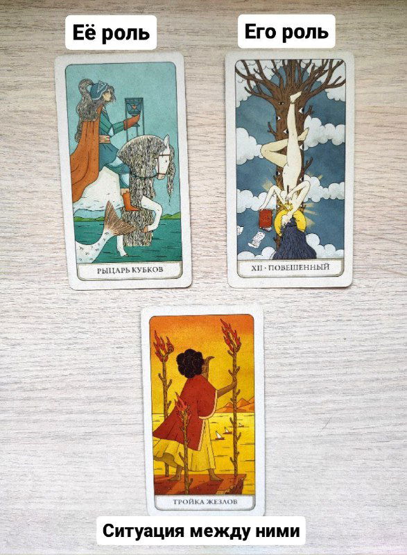 Схема расклада «Что между нами?» 🃏