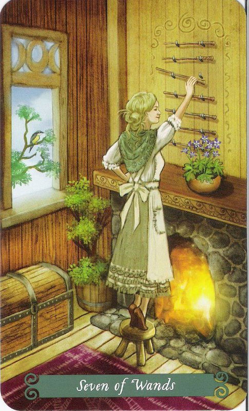 Значения аркана 7 жезлов в отношениях и работе