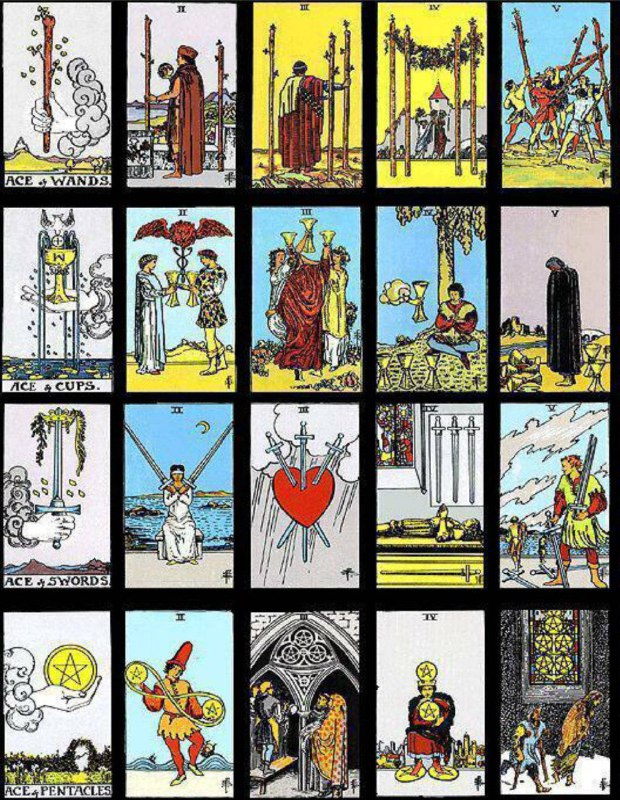 Значение чисел в Таро. От Туза до Пятёрки — часть 1.