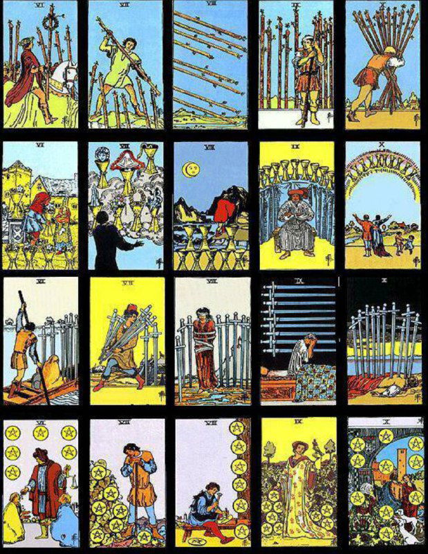 Значение чисел в Таро: 6–10 — часть 2