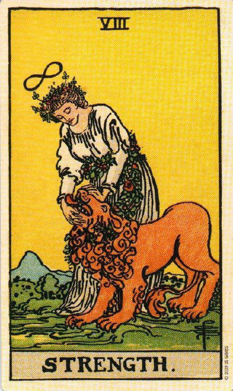 Значения аркана — Сила в любви и работе