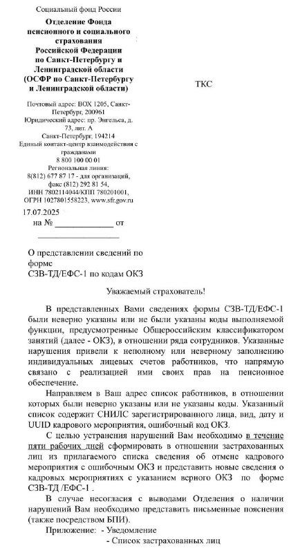 ПРИВЕТ ИЗ СФР В РАЗГАР ОТЧЁТНОГО ПЕРИОДА!