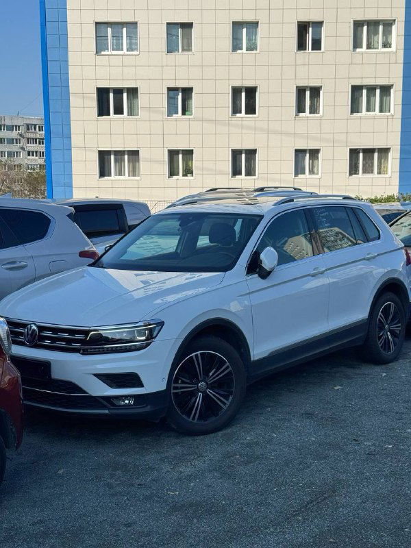 Привезли Volkswagen Tiguan для нашего клиента