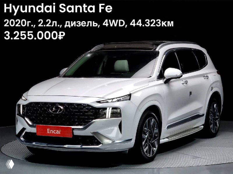 Hyundai Santa Fe — варианты 2020–2021 и цены