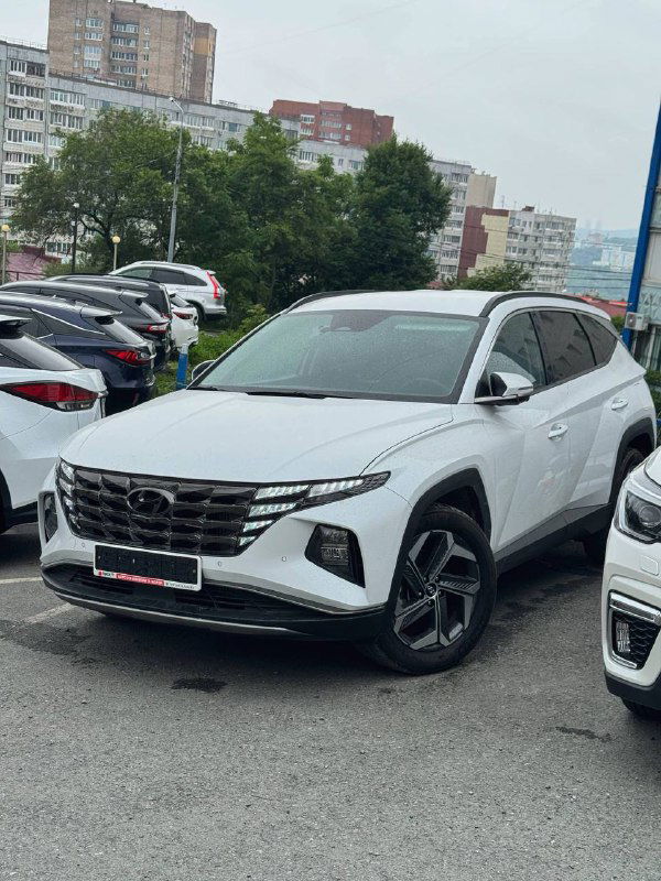 Привезли Hyundai Tucson для клиента