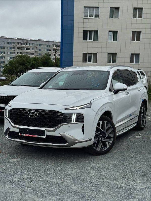 Привезли Hyundai Santa Fe 2022 для клиента