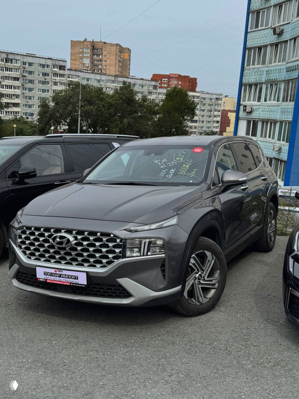 Привезли Hyundai Santa Fe для нашего клиента