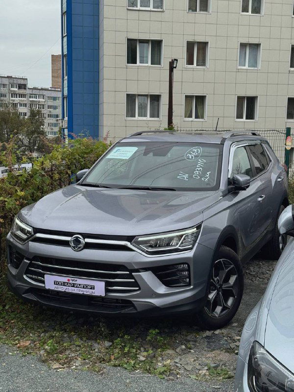 Привезли SsangYong Korando (корейский паркетник)