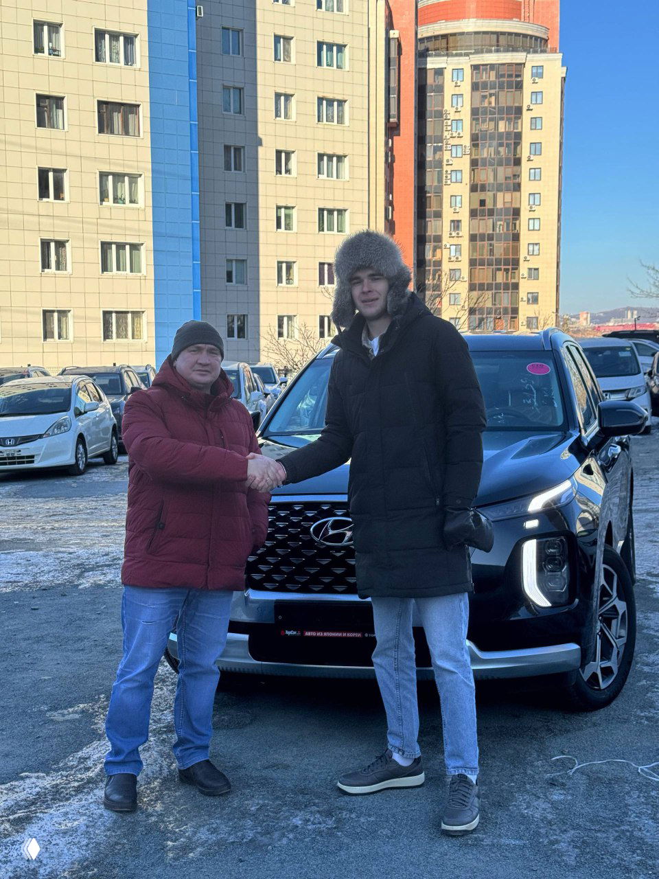 Hyundai Palisade 2021 — выдача клиенту Виктору