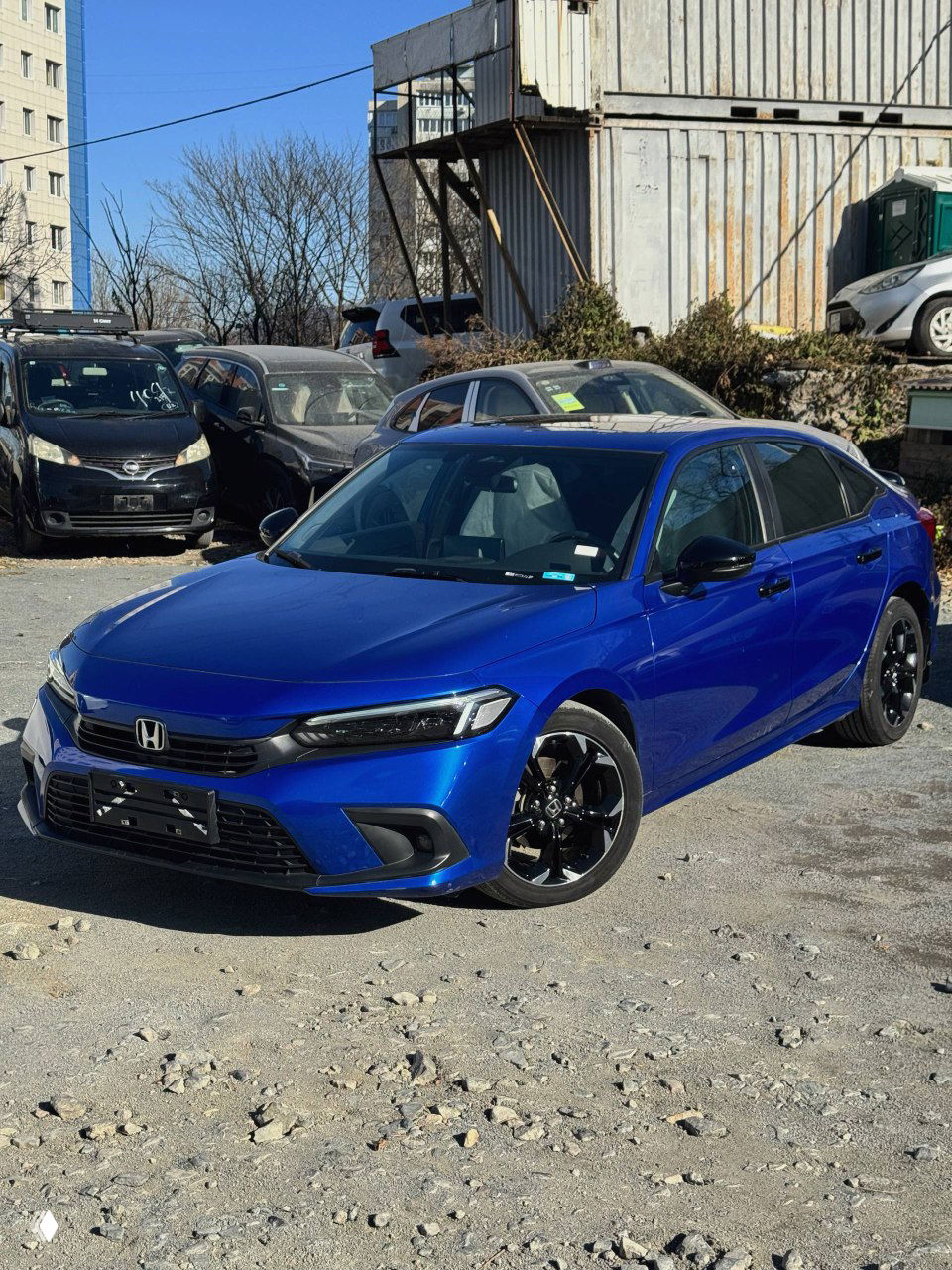Привезли из Китая — Honda Civic для клиента из Москвы