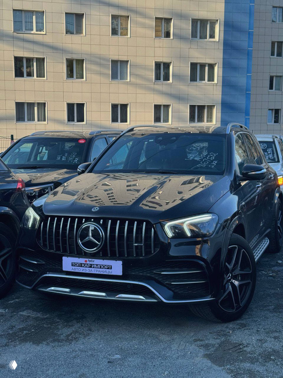 Привезли из Южной Кореи Mercedes GLE53 AMG