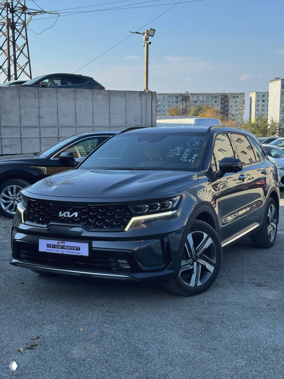 Привезли KIA Sorento для нашего клиента