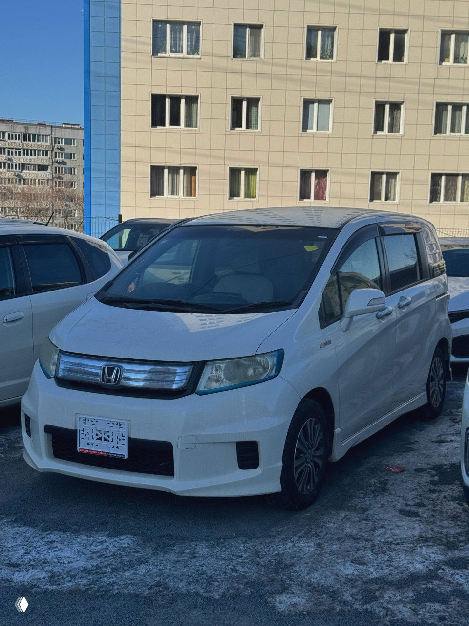 Honda Freed 2012 (гибрид, правый руль) — привезён