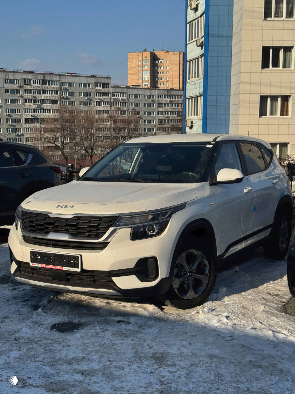 Привезли KIA Seltos для клиента