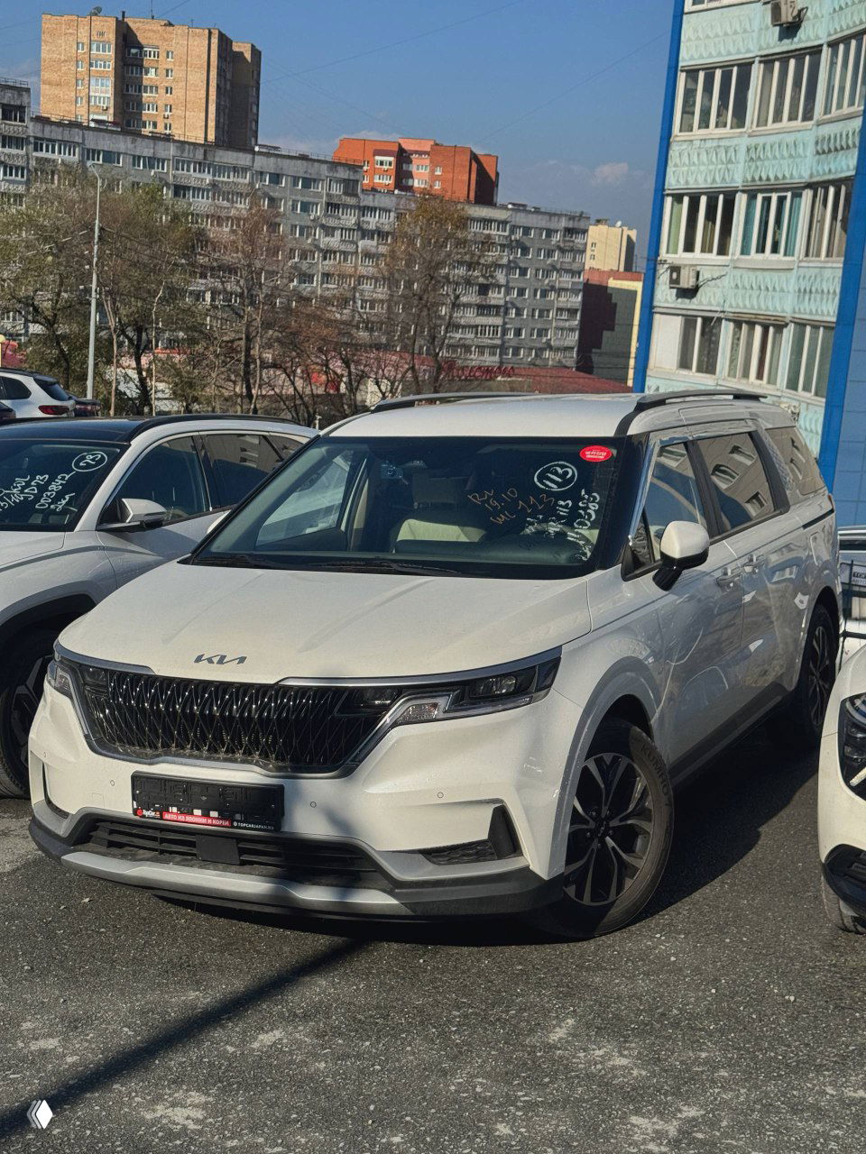 KIA Carnival 2021 из Южной Кореи для клиента