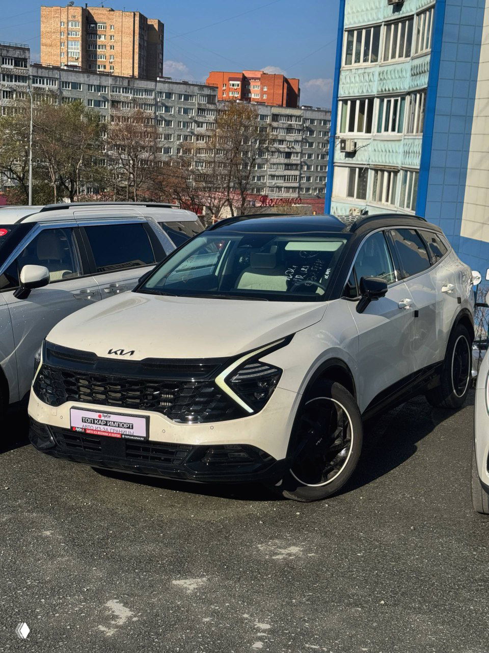 KIA Sportage 2021 — привезли для клиента