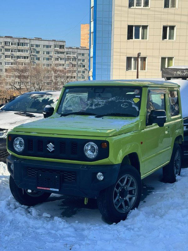 Suzuki Jimny 2018 из Японии — привезён для клиента из Павлова