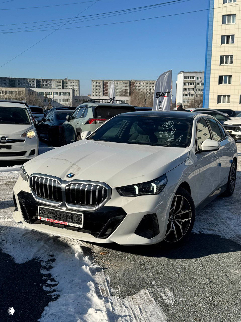 Привезли BMW 520i для нашего клиента