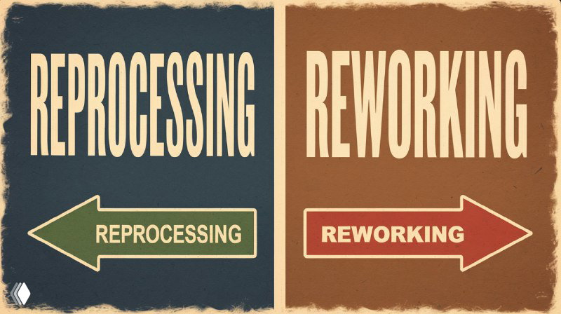 Задачка: reprocessing и reworking в GMP