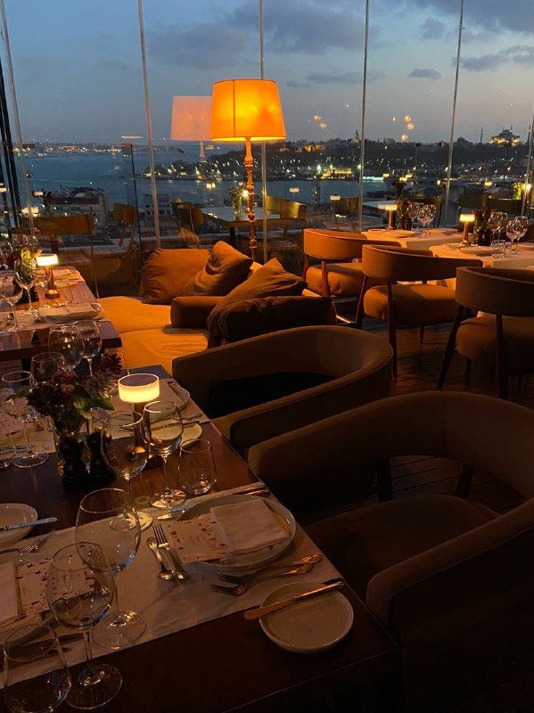 Где посидеть в Стамбуле с видом на Босфор?